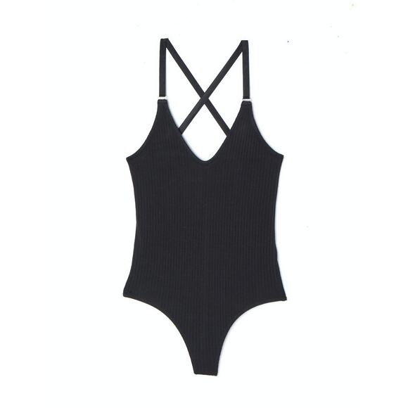 ATM Micro Modal Crossback Bodysuit - Picture 5 of 15